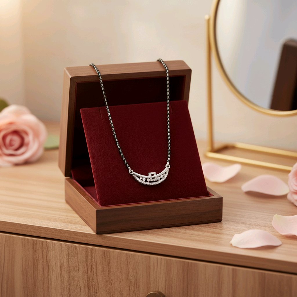Elegant Curve Mangalsutra