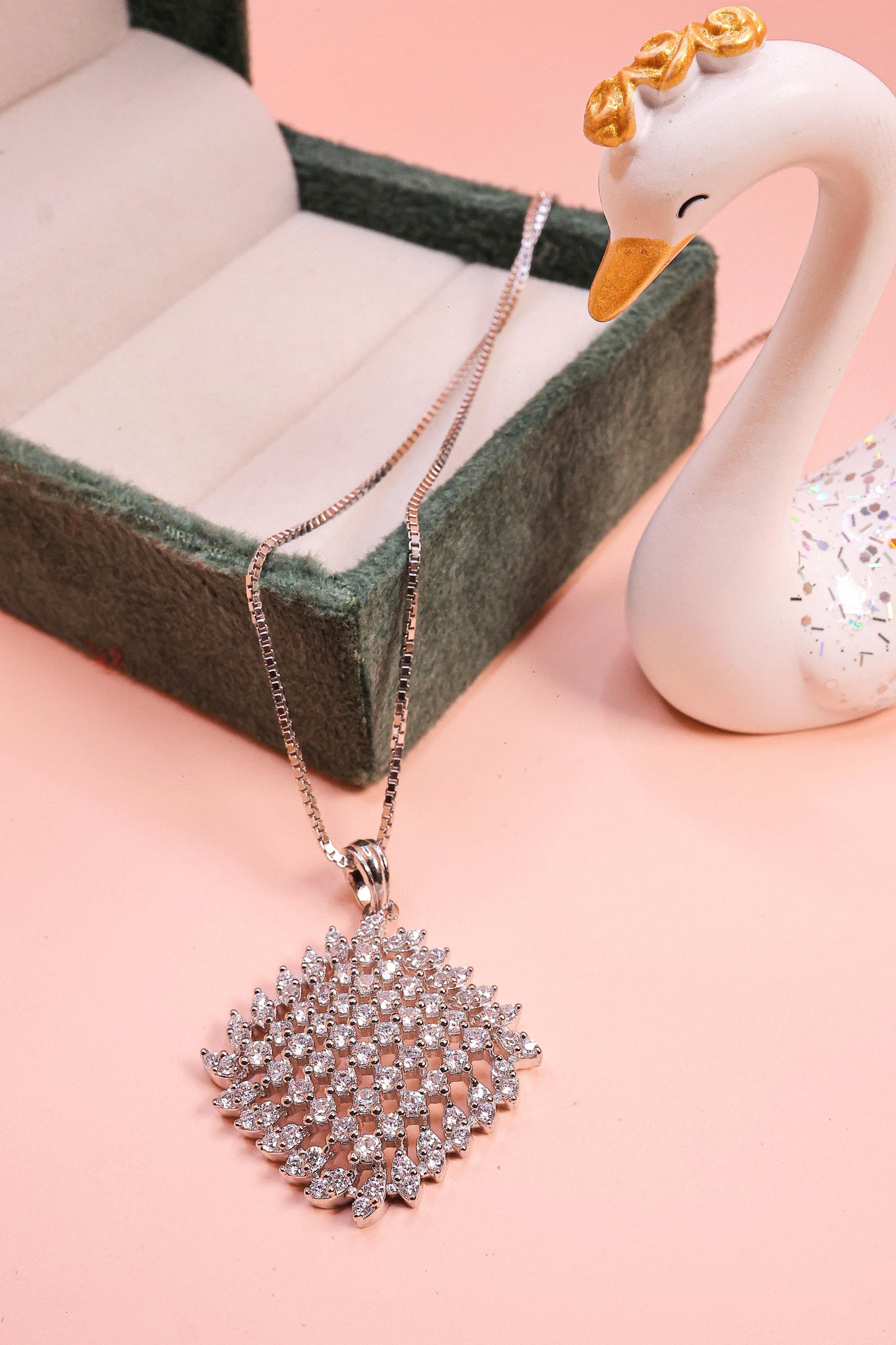 Radiant Petal Cluster Pendant