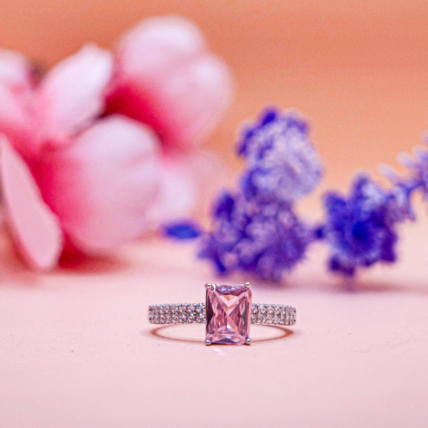 "Lavender Grace Ring"