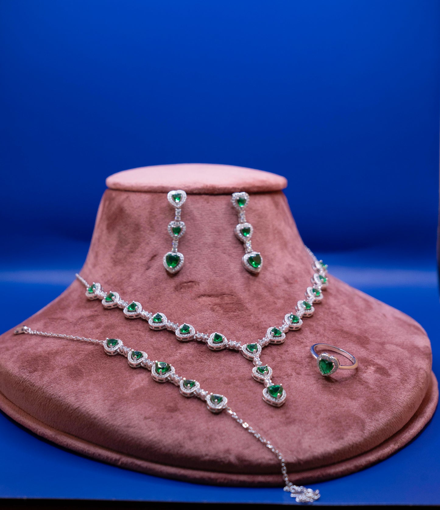 Emerald Heartbeat Set