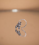 Sparkle trio  Nose Pin