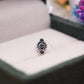 Leaf Glow Silver Nose Pin