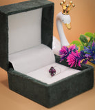 Royal Bloom Silver Nose Pin