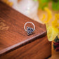 Tri Bead Cluster Silver Nose Pin