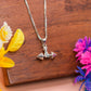 Men’s 925 Sterling Silver Dumbbell Pendant