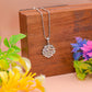 Star Motif 925 Silver Pendant with Sparkling Accents