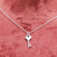 Luxury Key Design 925 Silver Pendant Chain