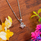 Graceful Fish Silver Pendant