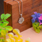 Star Motif 925 Silver Pendant with Sparkling Accents