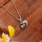 Paw Love Spark Silver Pendant