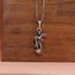 Lord Hanuman 925 Silver Pendant