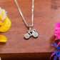 Stylish Bicycle Charm Pendant in 925 Sterling Silver