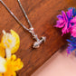 Men’s 925 Sterling Silver Dumbbell Pendant