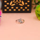 Crystal Butterfly Silver Ring
