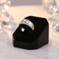 Royal Crest Solitaire Silver Ring