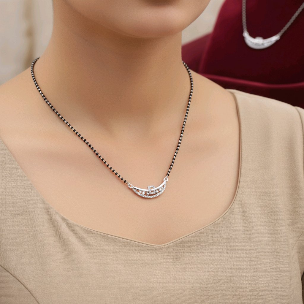 Elegant Curve Mangalsutra