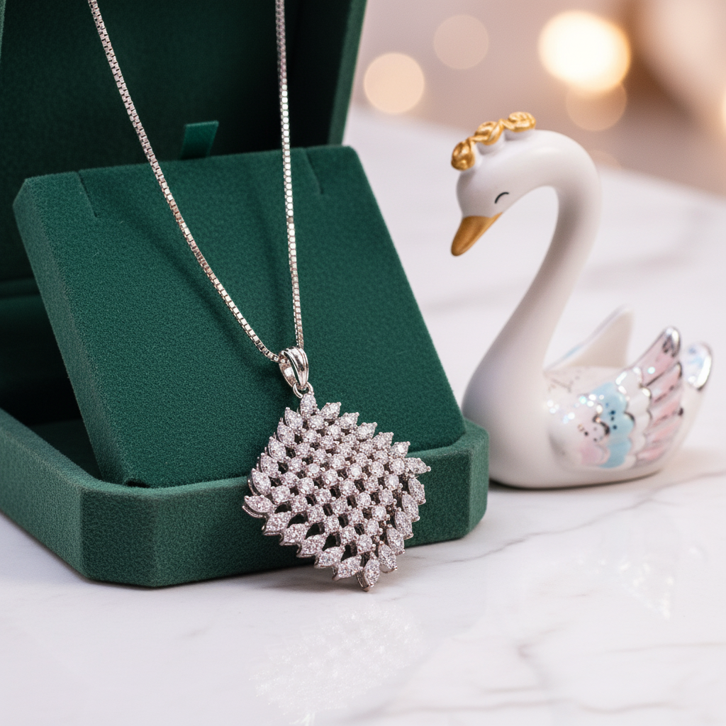 Radiant Petal Cluster Pendant