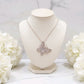 Elegant Butterfly Diamond Pendant