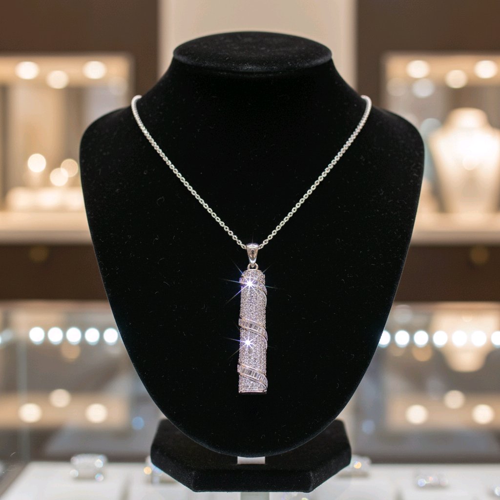 Infinity Spark Diamond Pendant