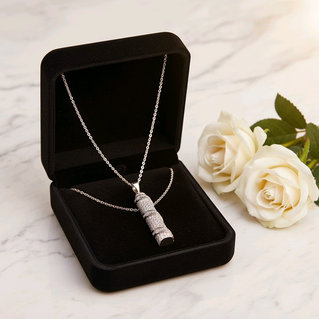 Infinity Spark Diamond Pendant