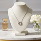 Timeless Circle Grace Silver Chain Pendant