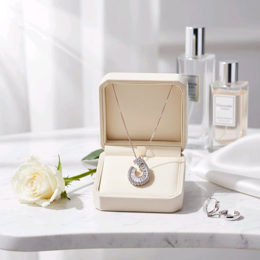 Eternal Teardrop Diamond Pendant