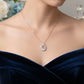 Eternal Teardrop Diamond Pendant