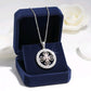 Celestial Cross Circle Pendant