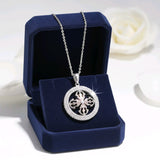 Celestial Cross Circle Pendant