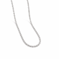 Premium High-Shine Beaded 925 Silver Chain