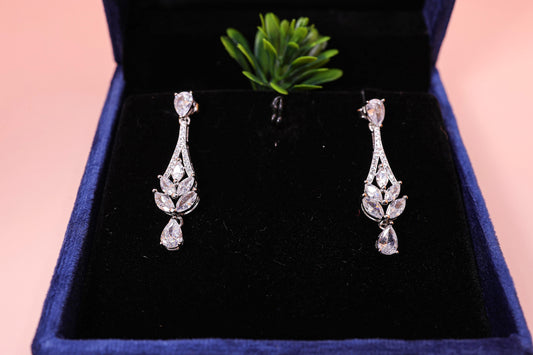 crystal blossom earrings
