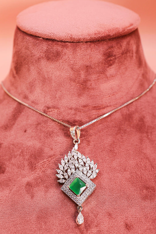 Emerald Crown Radiance Pendant