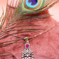 Ruby Royale Blossom Pendant