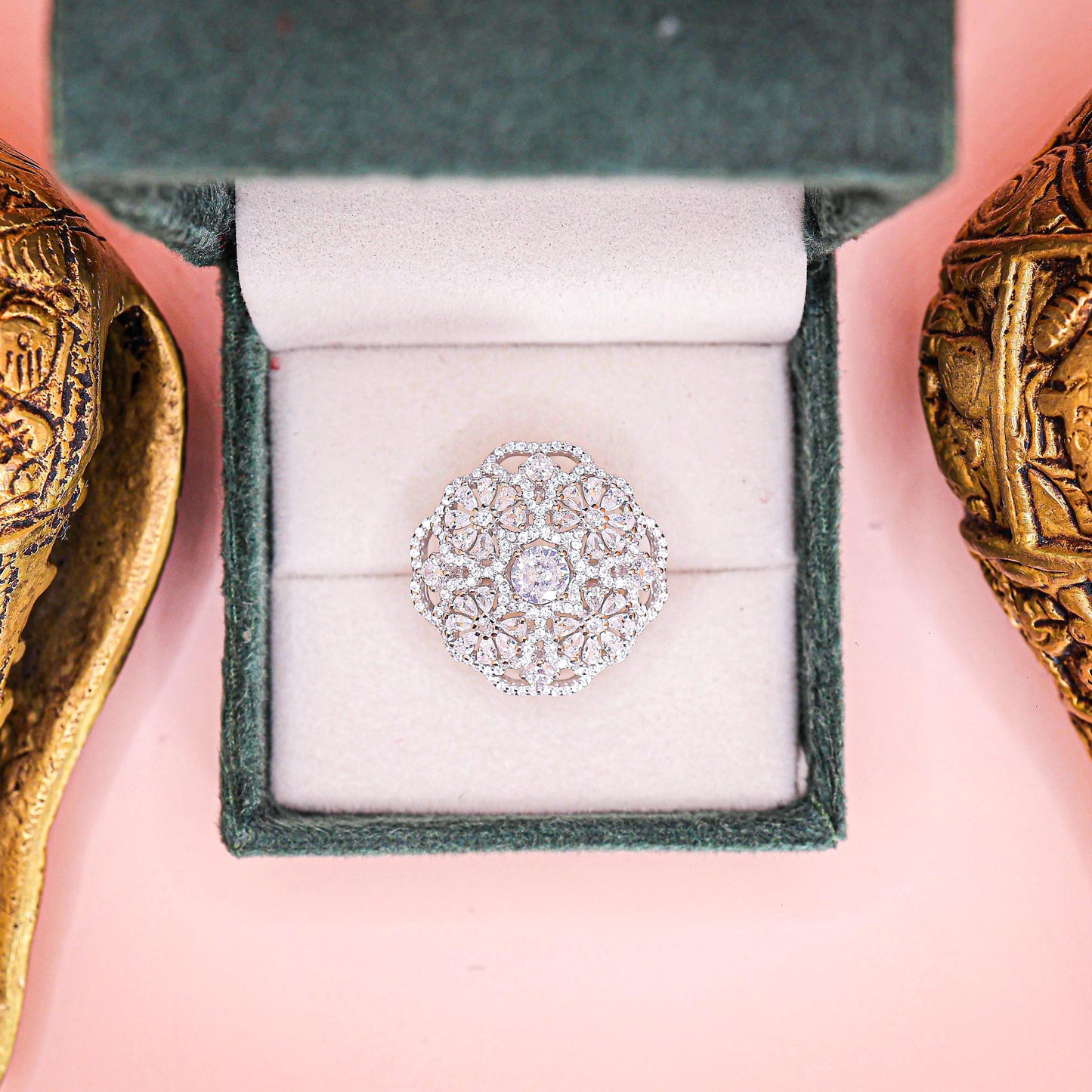 Celestia Bloom Diamond Ring