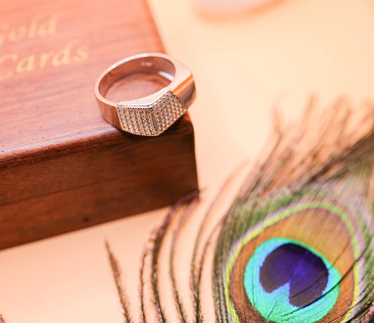 Diamond Matrix  men's  Ring