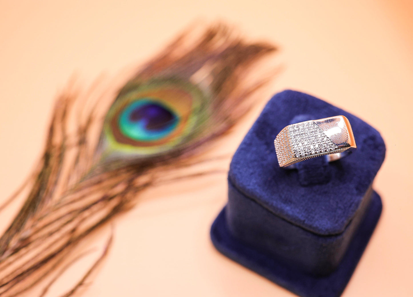 Diamond Matrix  men's  Ring