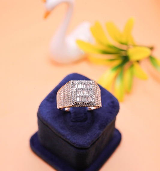 Wave Spark  men's Ring