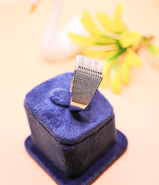 Wave Spark  men's Ring