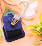 Glacier Grid  men's Ring