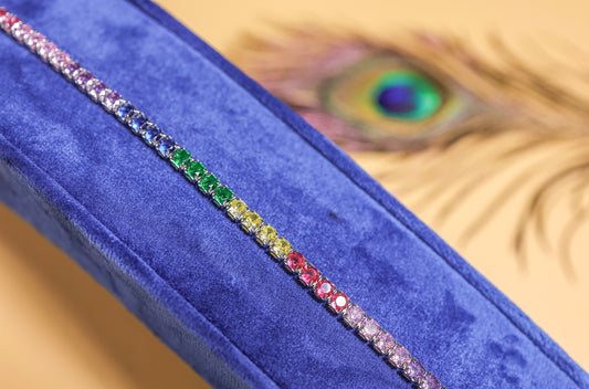 Silver Color Glow Bracelet