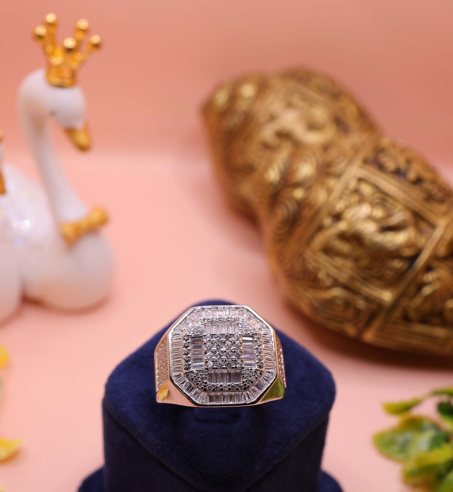 Imperial Octagon Diamond Power Ring