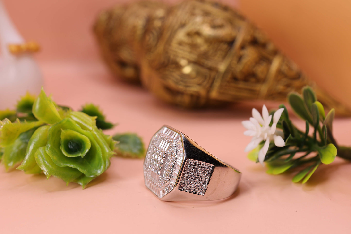 Imperial Octagon Diamond Power Ring