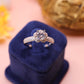 Radiant Promise Solitaire Silver Ring