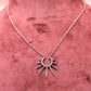 The Celestial Sunray Silver Chain Pendant