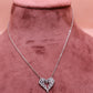 Eternal Heart Spark Silver Chain Pendant