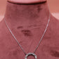 Timeless Circle Grace Silver Chain Pendant