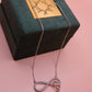 Forever Infinity Knot Silver Chain Pendant