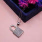 Eterna Lock Diamond Pendant