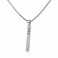 Minimal Bar Design 925 Sterling Silver Pendant