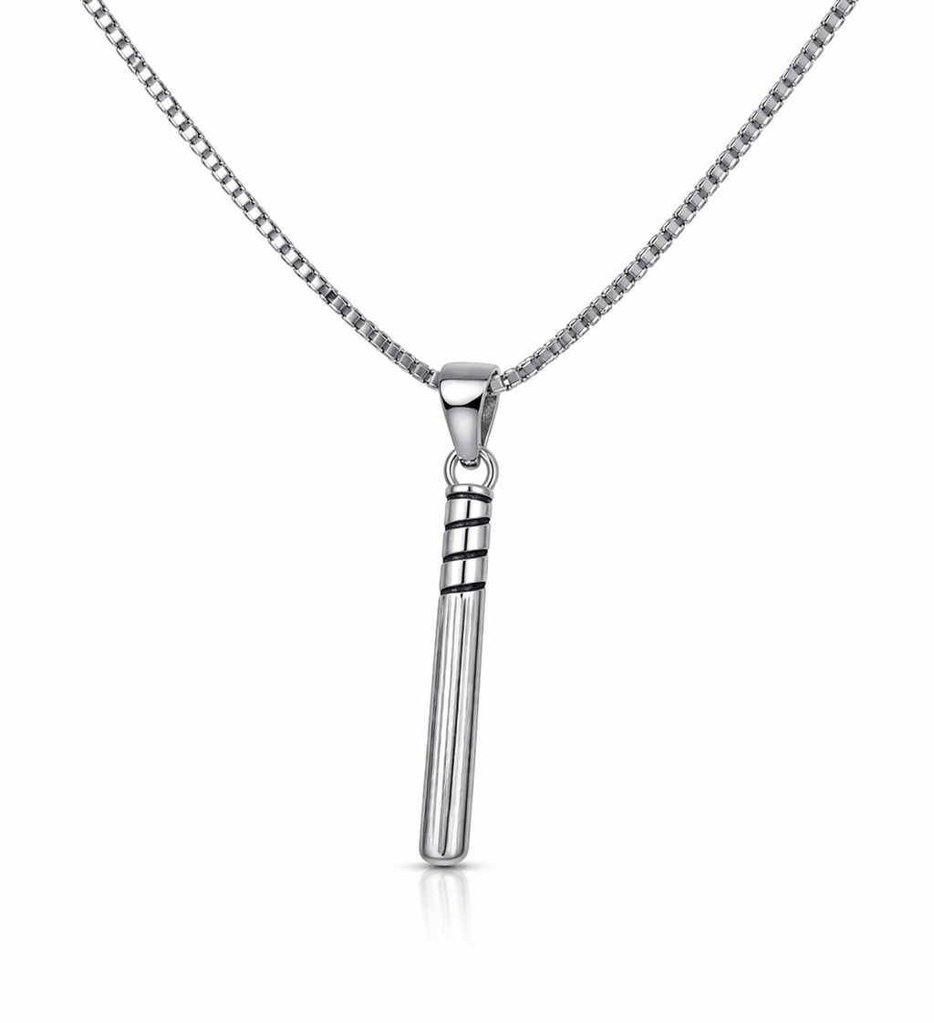 Minimal Bar Design 925 Sterling Silver Pendant